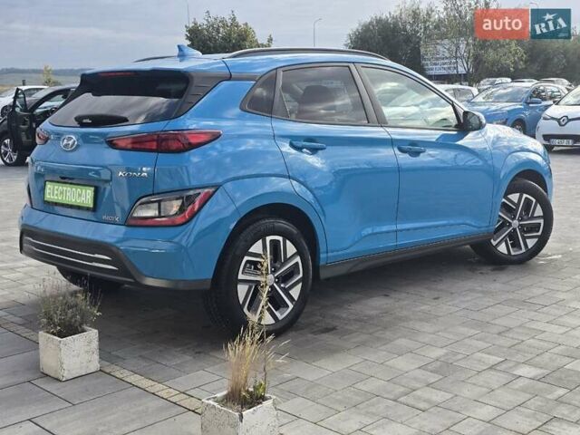 Синий Хендай Kona, объемом двигателя 0 л и пробегом 31 тыс. км за 17200 $, фото 1 на Automoto.ua