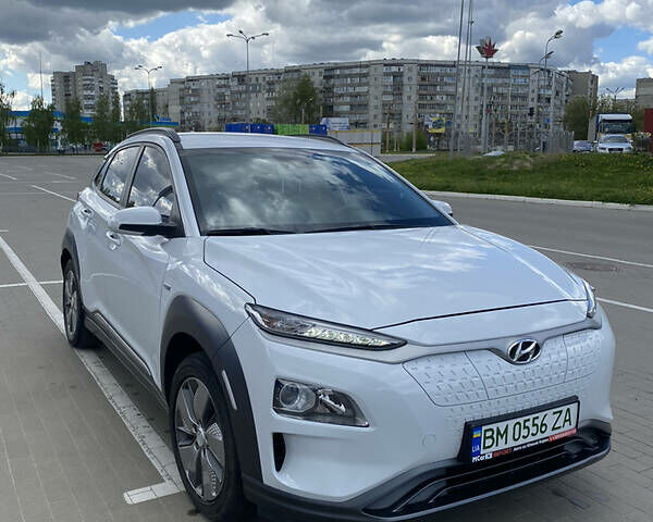 Білий Хендай Kona Electric, об'ємом двигуна 0 л та пробігом 80 тис. км за 30000 $, фото 1 на Automoto.ua