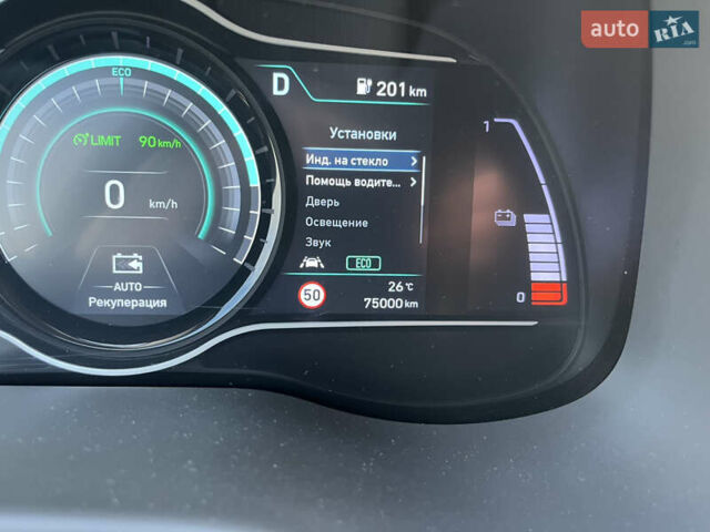 Белый Хендай Kona Electric, объемом двигателя 0 л и пробегом 98 тыс. км за 19500 $, фото 1 на Automoto.ua