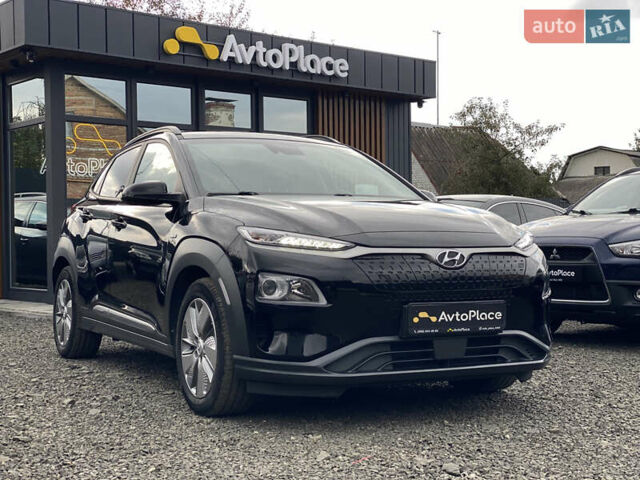 Черный Хендай Kona Electric, объемом двигателя 0 л и пробегом 123 тыс. км за 18900 $, фото 1 на Automoto.ua