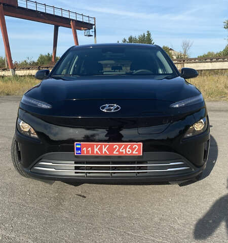 Черный Хендай Kona Electric, объемом двигателя 0 л и пробегом 64 тыс. км за 19700 $, фото 1 на Automoto.ua