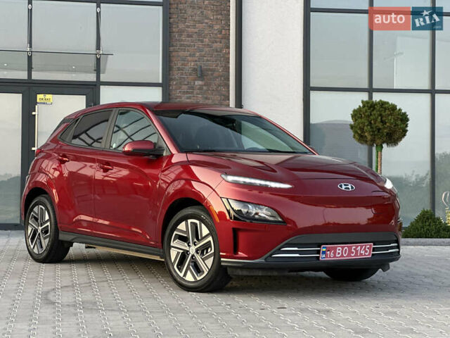 Красный Хендай Kona Electric, объемом двигателя 0 л и пробегом 41 тыс. км за 20000 $, фото 1 на Automoto.ua
