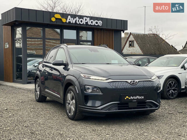 Серый Хендай Kona Electric, объемом двигателя 0 л и пробегом 89 тыс. км за 16900 $, фото 1 на Automoto.ua