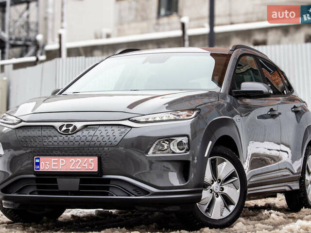 Сірий Хендай Kona Electric, об'ємом двигуна 0 л та пробігом 26 тис. км за 16300 $, фото 1 на Automoto.ua