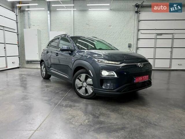 Сірий Хендай Kona Electric, об'ємом двигуна 0 л та пробігом 128 тис. км за 17933 $, фото 1 на Automoto.ua
