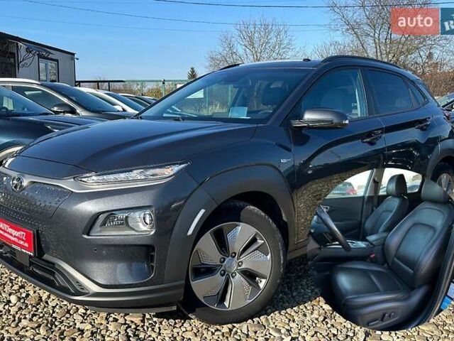 Сірий Хендай Kona Electric, об'ємом двигуна 0 л та пробігом 83 тис. км за 19900 $, фото 1 на Automoto.ua