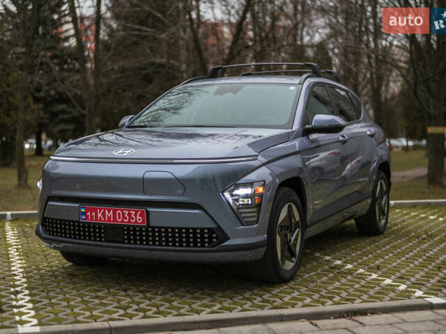 Серый Хендай Kona Electric, объемом двигателя 0 л и пробегом 25 тыс. км за 22700 $, фото 1 на Automoto.ua
