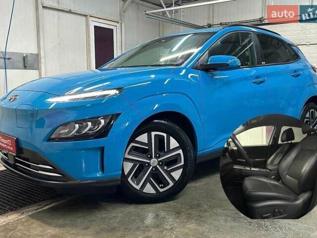 Синій Хендай Kona Electric, об'ємом двигуна 0 л та пробігом 69 тис. км за 22900 $, фото 1 на Automoto.ua