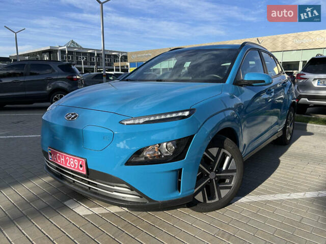 Синій Хендай Kona Electric, об'ємом двигуна 0 л та пробігом 70 тис. км за 16900 $, фото 1 на Automoto.ua