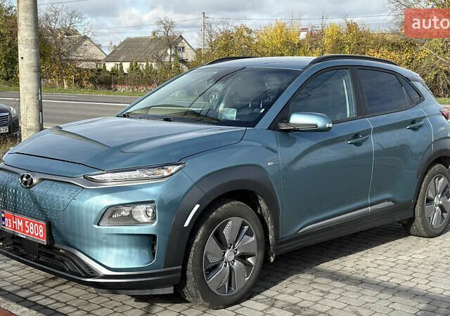 Зеленый Хендай Kona Electric, объемом двигателя 0 л и пробегом 154 тыс. км за 16500 $, фото 1 на Automoto.ua