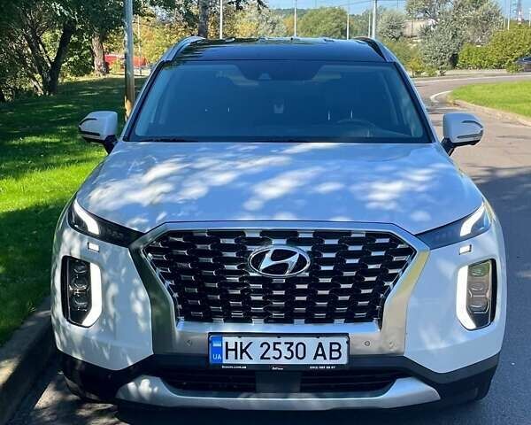 Білий Хендай Palisade, об'ємом двигуна 2.2 л та пробігом 213 тис. км за 37700 $, фото 1 на Automoto.ua
