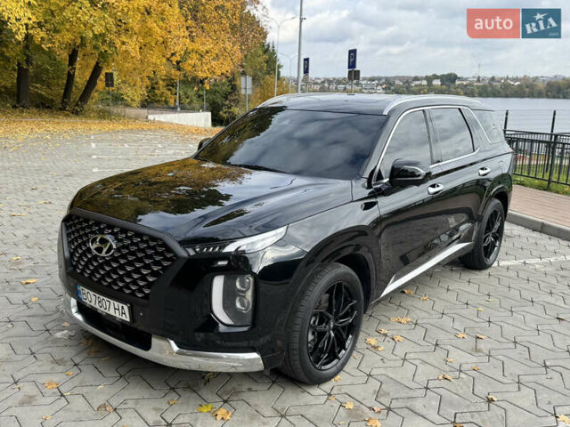 Черный Хендай Palisade, объемом двигателя 3.78 л и пробегом 85 тыс. км за 25555 $, фото 1 на Automoto.ua