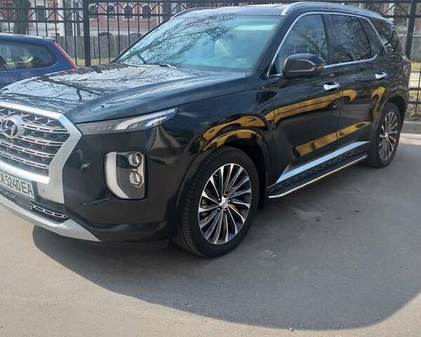Черный Хендай Palisade, объемом двигателя 3.78 л и пробегом 100 тыс. км за 40000 $, фото 1 на Automoto.ua
