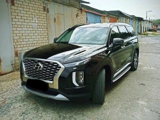 Черный Хендай Palisade, объемом двигателя 2.2 л и пробегом 89 тыс. км за 35500 $, фото 1 на Automoto.ua