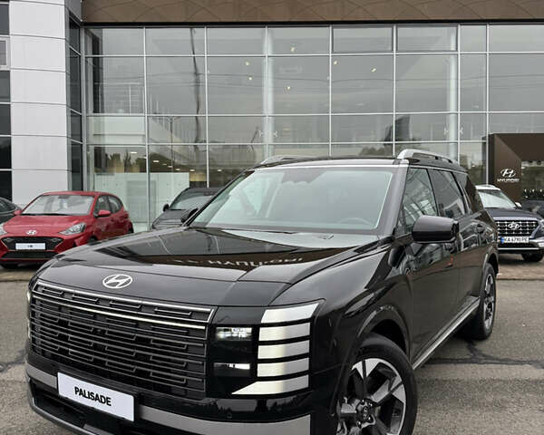 Чорний Хендай Palisade, об'ємом двигуна 2.5 л та пробігом 3 тис. км за 76000 $, фото 1 на Automoto.ua