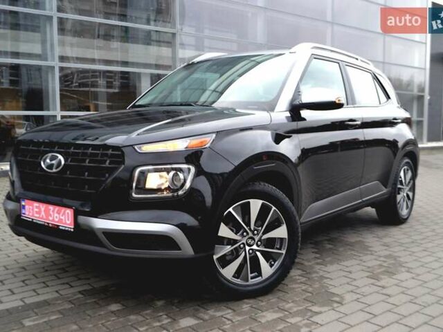 Чорний Хендай Venue, об'ємом двигуна 1.59 л та пробігом 10 тис. км за 18700 $, фото 1 на Automoto.ua