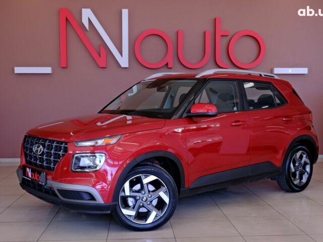 Красный Хендай Venue, объемом двигателя 1.6 л и пробегом 83 тыс. км за 15900 $, фото 1 на Automoto.ua