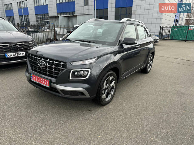 Серый Хендай Venue, объемом двигателя 1.6 л и пробегом 38 тыс. км за 17900 $, фото 1 на Automoto.ua