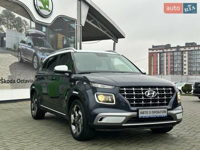 Синій Хендай Venue, об'ємом двигуна 1.59 л та пробігом 57 тис. км за 17961 $, фото 1 на Automoto.ua