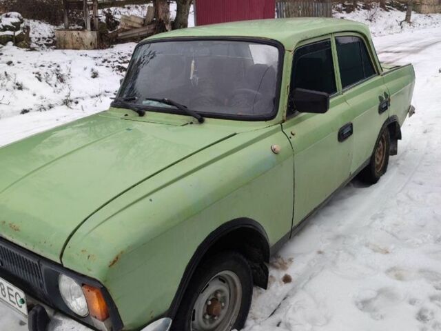 Зеленый ИЖ 412, объемом двигателя 1.5 л и пробегом 3 тыс. км за 350 $, фото 1 на Automoto.ua