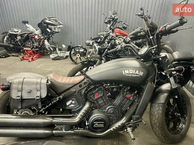 Черный Индиан Scout  Bobber , объемом двигателя 1.13 л и пробегом 3 тыс. км за 11900 $, фото 1 на Automoto.ua