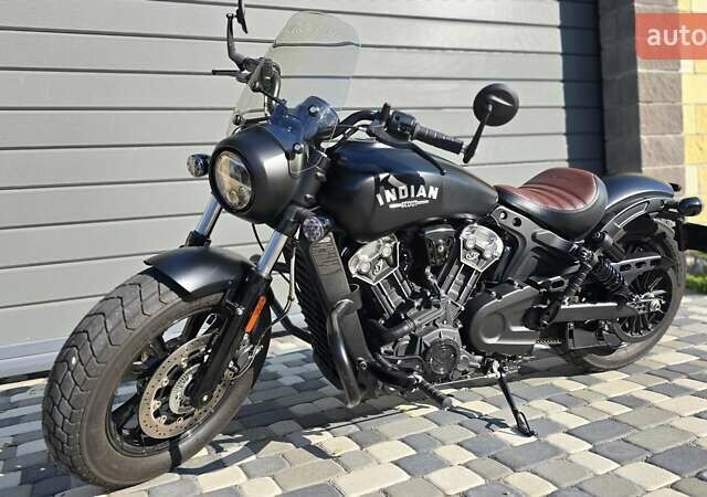 Черный Индиан Scout  Bobber , объемом двигателя 1.13 л и пробегом 4 тыс. км за 16850 $, фото 1 на Automoto.ua