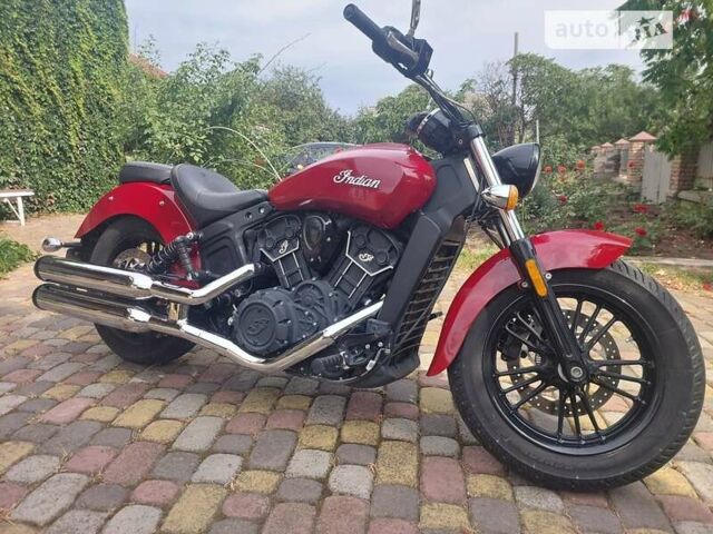 Красный Индиан Scout Sixty, объемом двигателя 0 л и пробегом 14 тыс. км за 8200 $, фото 1 на Automoto.ua