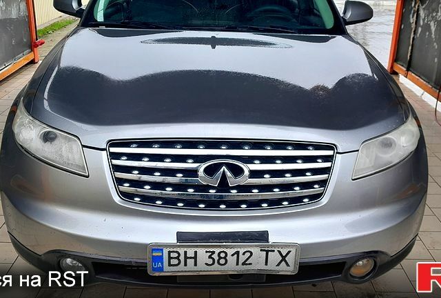 Сірий Інфініті ФХ, об'ємом двигуна 3.5 л та пробігом 224 тис. км за 7599 $, фото 1 на Automoto.ua