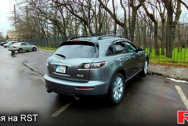 Сірий Інфініті ФХ, об'ємом двигуна 3.5 л та пробігом 0 тис. км за 9700 $, фото 1 на Automoto.ua