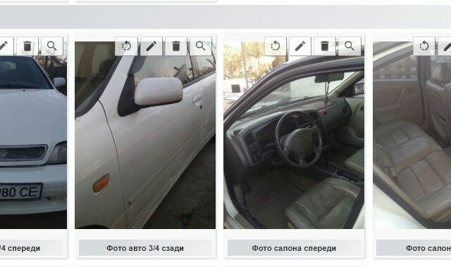 Белый Инфинити Г, объемом двигателя 2 л и пробегом 220 тыс. км за 970 $, фото 1 на Automoto.ua
