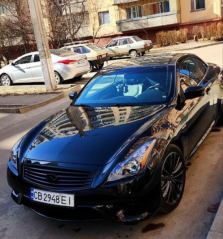 Черный Инфинити Г, объемом двигателя 3.7 л и пробегом 170 тыс. км за 16500 $, фото 1 на Automoto.ua