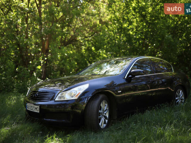 Черный Инфинити Г, объемом двигателя 3.5 л и пробегом 206 тыс. км за 8200 $, фото 1 на Automoto.ua