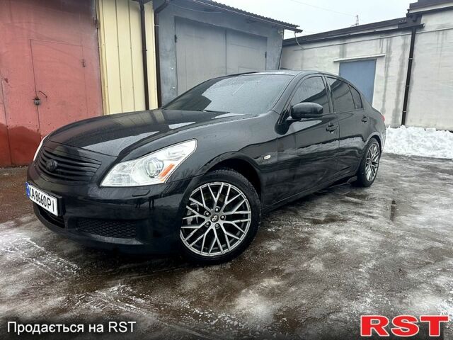 Черный Инфинити Г, объемом двигателя 3.5 л и пробегом 247 тыс. км за 8000 $, фото 1 на Automoto.ua