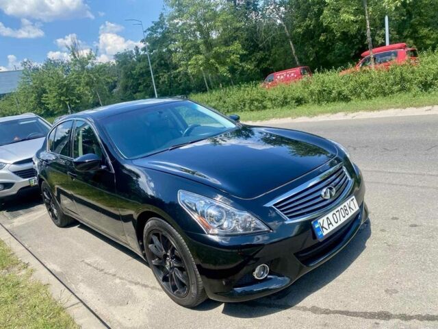Черный Инфинити Г, объемом двигателя 2.5 л и пробегом 177 тыс. км за 13000 $, фото 1 на Automoto.ua