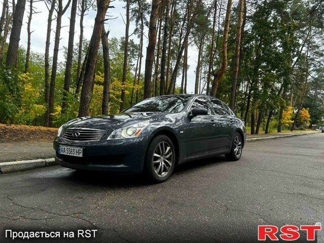 Синій Інфініті Г, об'ємом двигуна 3.5 л та пробігом 190 тис. км за 8999 $, фото 1 на Automoto.ua
