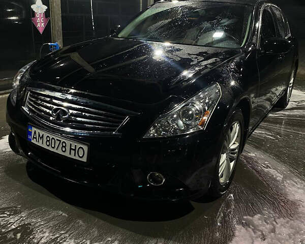 Чорний Інфініті G25, об'ємом двигуна 2.5 л та пробігом 196 тис. км за 8400 $, фото 1 на Automoto.ua