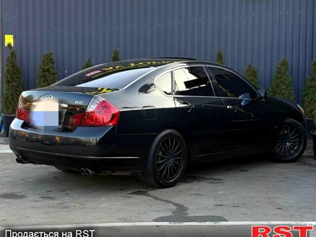 Черный Инфинити М, объемом двигателя 4.5 л и пробегом 260 тыс. км за 7000 $, фото 1 на Automoto.ua