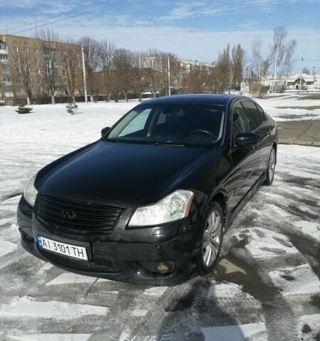 Черный Инфинити M35, объемом двигателя 3.5 л и пробегом 260 тыс. км за 7500 $, фото 1 на Automoto.ua