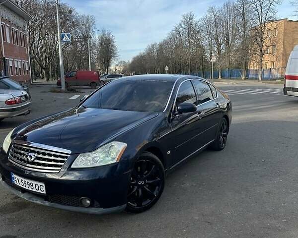 Синий Инфинити M35, объемом двигателя 3.5 л и пробегом 190 тыс. км за 6500 $, фото 1 на Automoto.ua