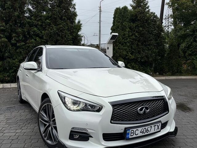 Білий Інфініті Q50, об'ємом двигуна 2.14 л та пробігом 183 тис. км за 13500 $, фото 1 на Automoto.ua