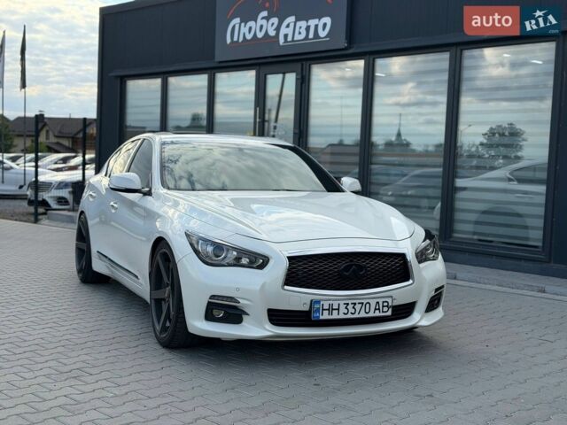 Білий Інфініті Q50, об'ємом двигуна 2.2 л та пробігом 168 тис. км за 13900 $, фото 1 на Automoto.ua