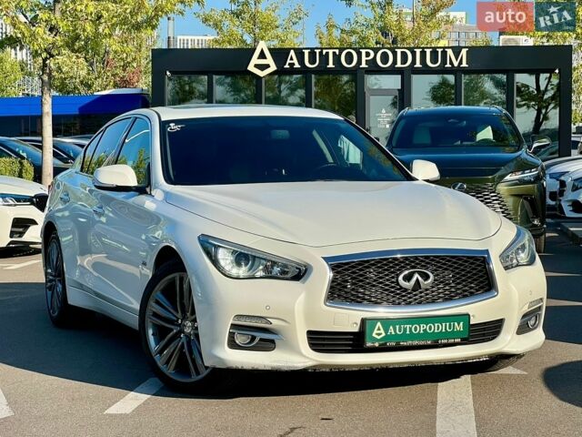 Білий Інфініті Q50, об'ємом двигуна 2.14 л та пробігом 200 тис. км за 11500 $, фото 1 на Automoto.ua