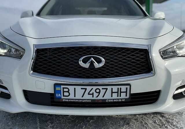 Білий Інфініті Q50, об'ємом двигуна 3 л та пробігом 135 тис. км за 13700 $, фото 1 на Automoto.ua