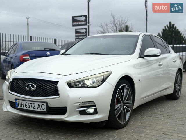 Білий Інфініті Q50, об'ємом двигуна 2.14 л та пробігом 187 тис. км за 15300 $, фото 1 на Automoto.ua