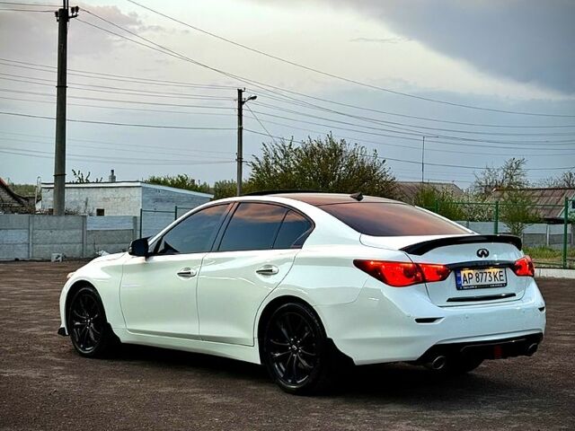 Білий Інфініті Q50, об'ємом двигуна 2 л та пробігом 126 тис. км за 16800 $, фото 1 на Automoto.ua