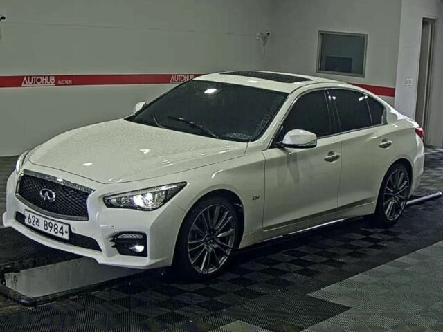 Білий Інфініті Q50, об'ємом двигуна 2.2 л та пробігом 91 тис. км за 12000 $, фото 1 на Automoto.ua