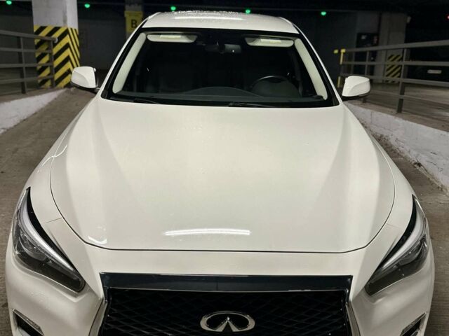 Білий Інфініті Q50, об'ємом двигуна 1.99 л та пробігом 78 тис. км за 17500 $, фото 1 на Automoto.ua
