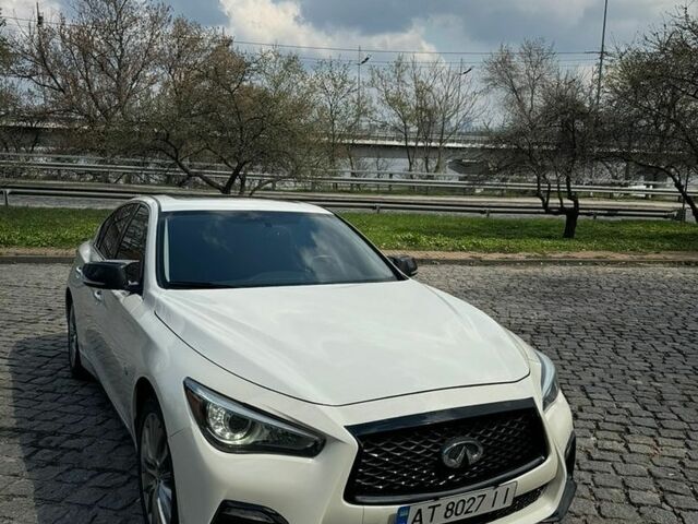 Білий Інфініті Q50, об'ємом двигуна 3 л та пробігом 119 тис. км за 16600 $, фото 1 на Automoto.ua