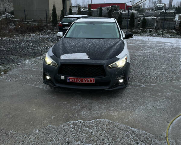Білий Інфініті Q50, об'ємом двигуна 3 л та пробігом 12 тис. км за 16000 $, фото 1 на Automoto.ua