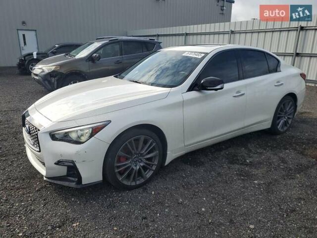 Білий Інфініті Q50, об'ємом двигуна 3 л та пробігом 32 тис. км за 3700 $, фото 1 на Automoto.ua